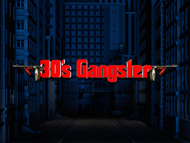 Thirties Gangster